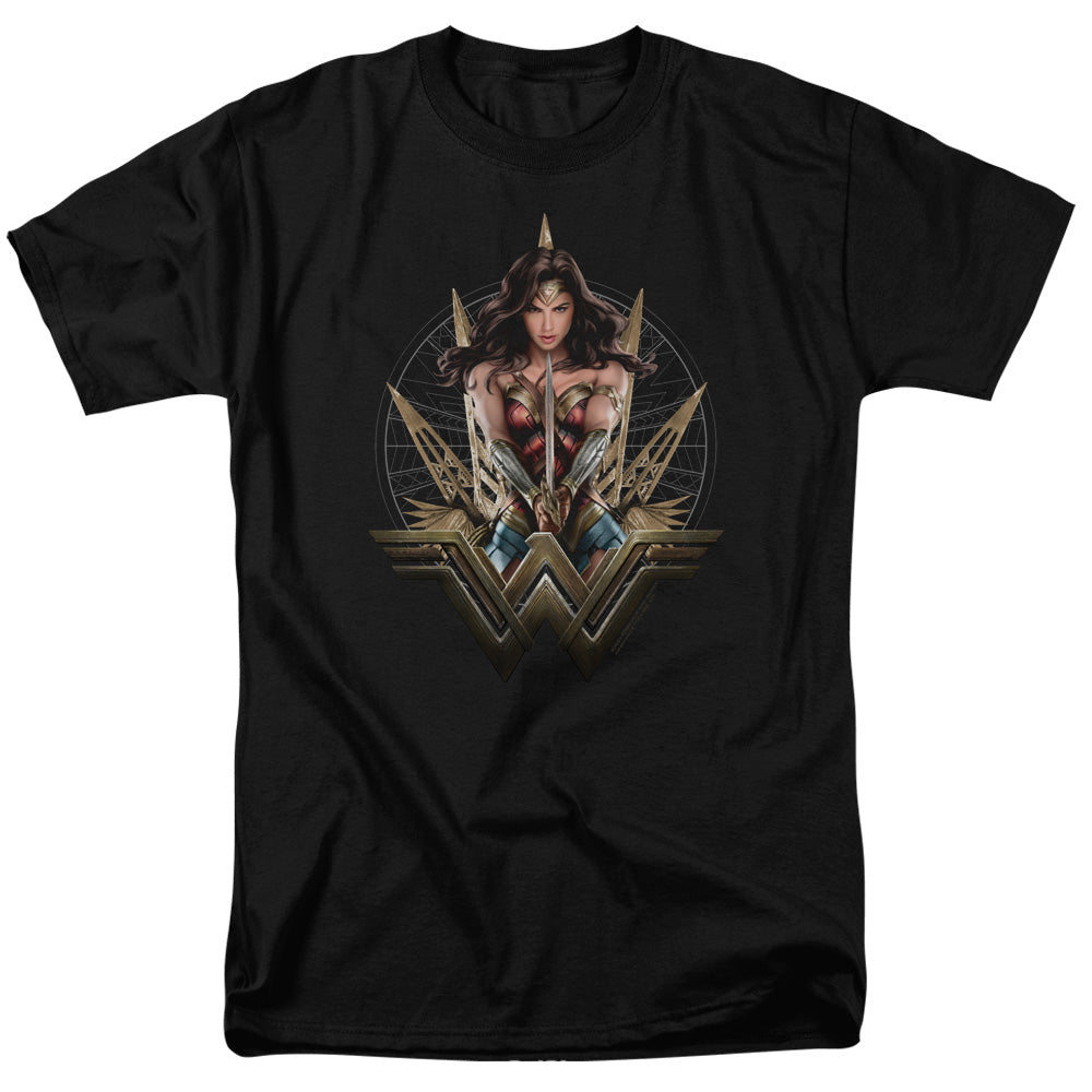 Wonder Woman Movie Wonder Blades Mens T Shirt Black Officially Licensed