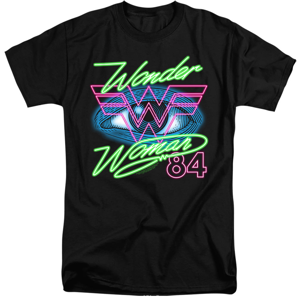 Wonder Woman 84 84 Eye Mens Tall T Shirt Black Officially Licensed
