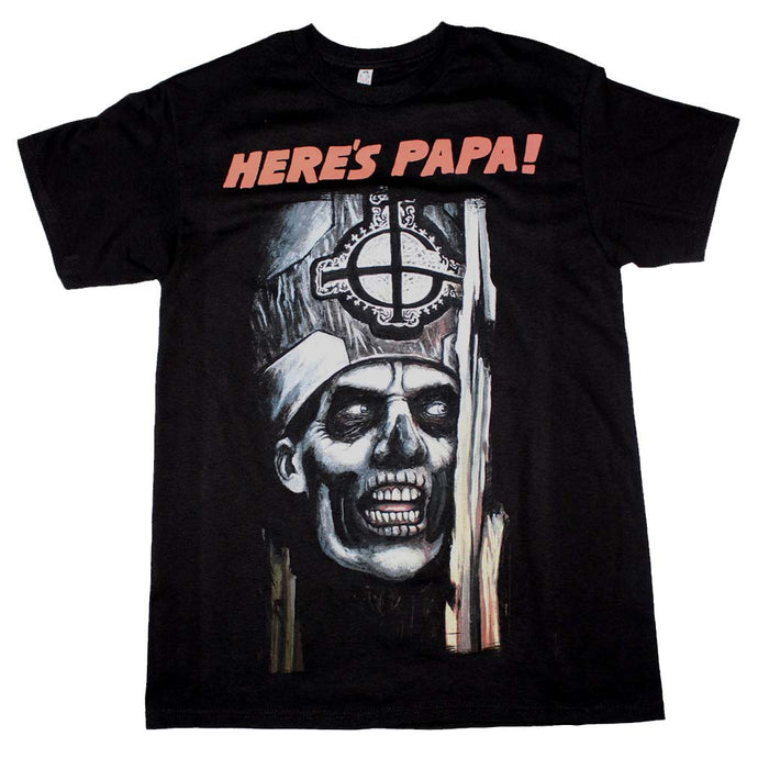 Ghost Here's Papa Mens T Shirt