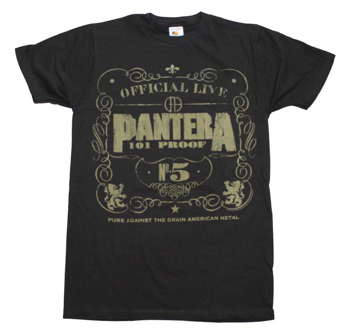 Pantera 101 Proof 30/1 Mens T Shirt