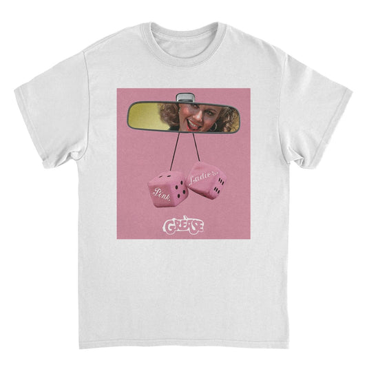 Grease Pink Ladies Mens T Shirt White Officially Licensed