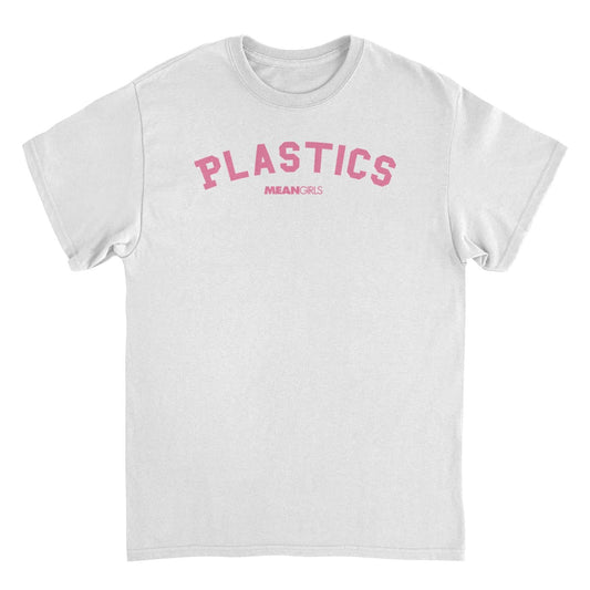 Mean Girls Plastics Mens T Shirt White Officially Licensed