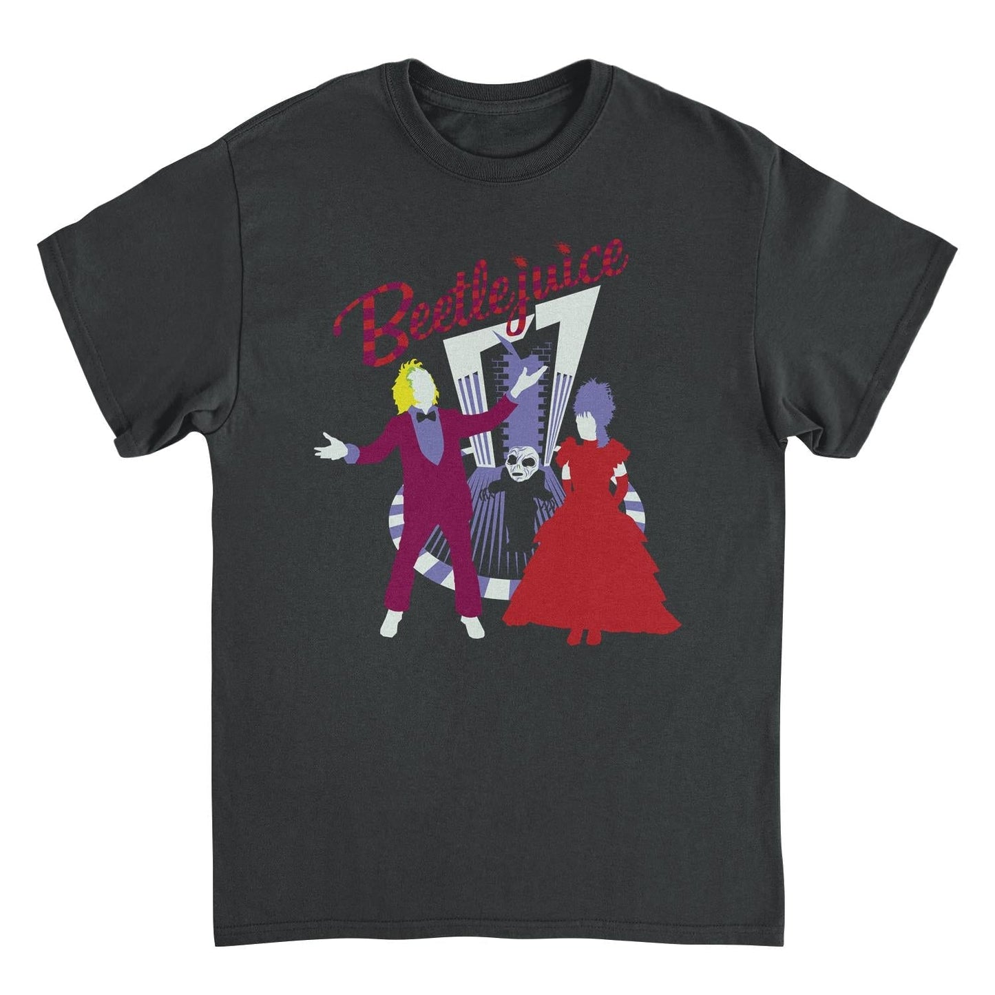 Beetlejuice Beetlejuice Mens T Shirt Black Officially Licensed