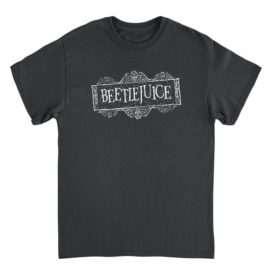 Beetlejuice Logo Mens T Shirt Black Officially Licensed
