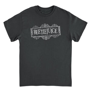 Beetlejuice Logo Mens T Shirt Black