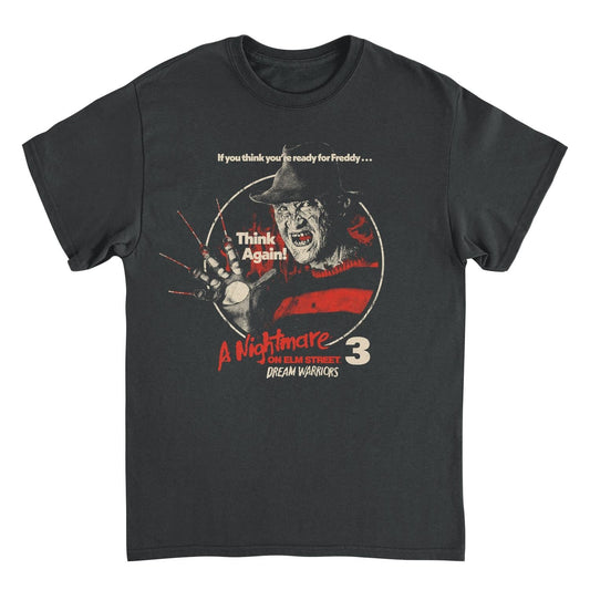Nightmare on Elm Street Dream Warriors Mens T Shirt Black Officially Licensed
