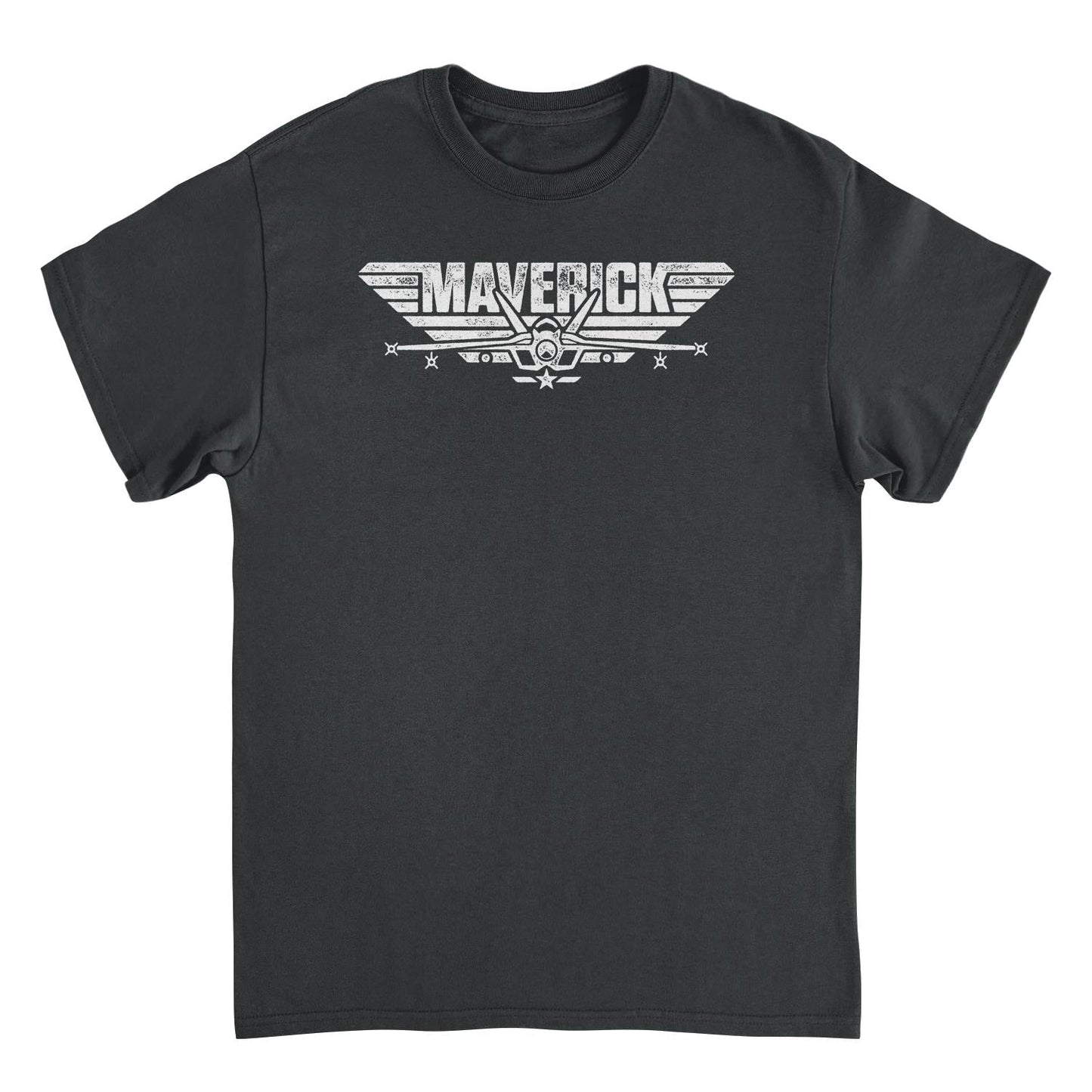 Top Gun Maverick Logo Mens T Shirt Black Officially Licensed