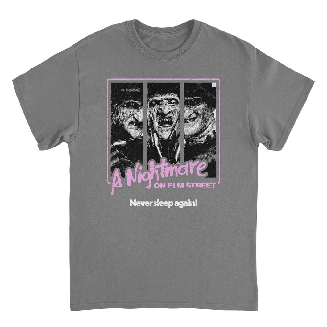 Nightmare on Elm Street Dream Demon Mens T Shirt Charcoal