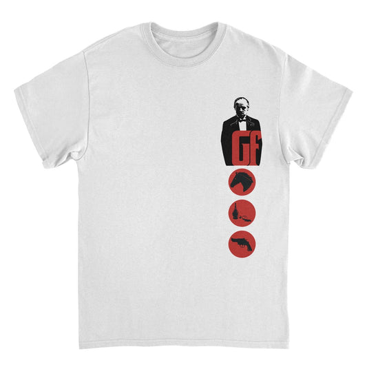 The Godfather The Godfather Pocket Print Mens T Shirt White Officially Licensed
