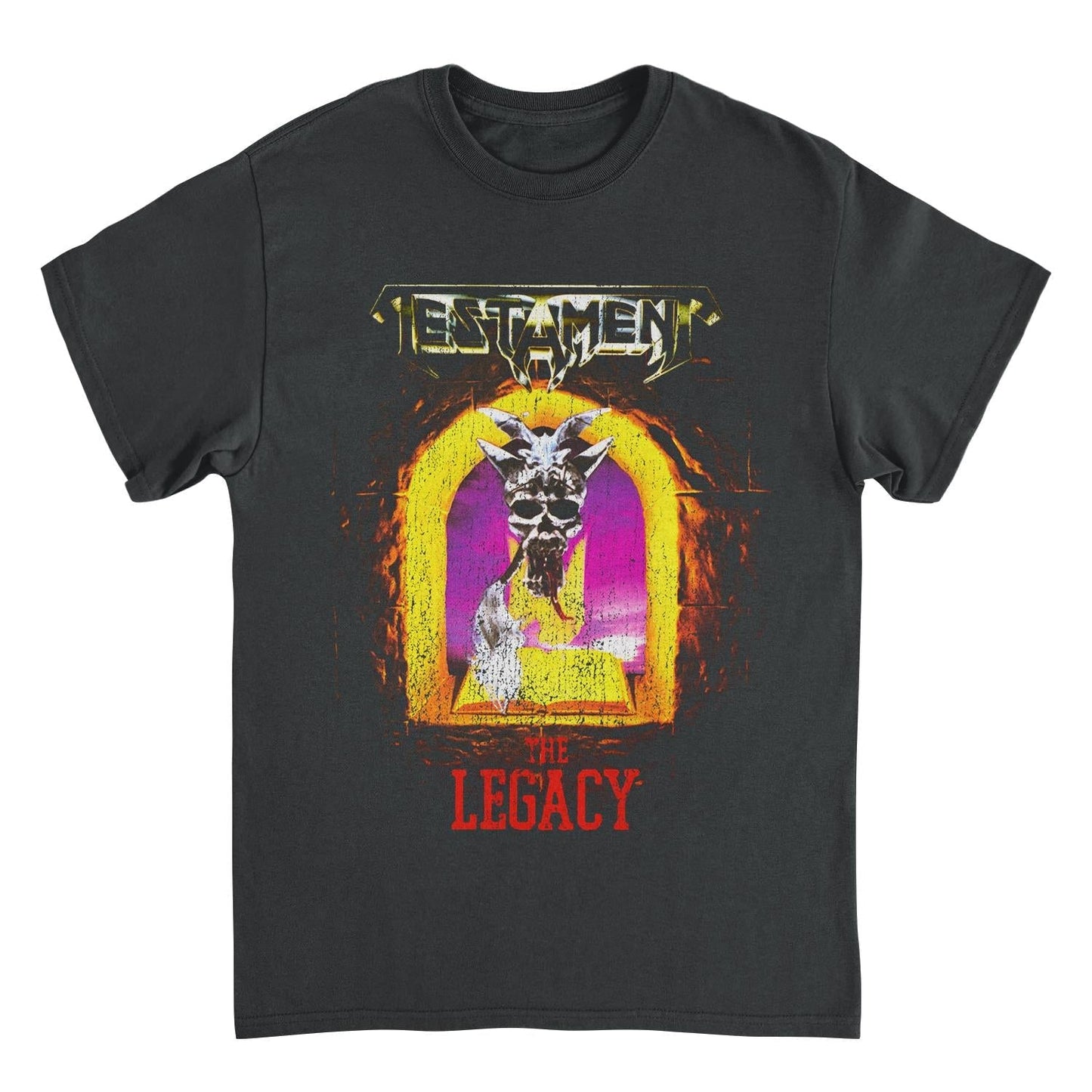 Testament the Legacy Mens T Shirt Black Officially Licensed