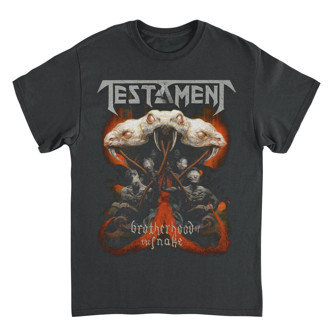 Testament Brotherhood Of The Snake Mens T Shirt Black