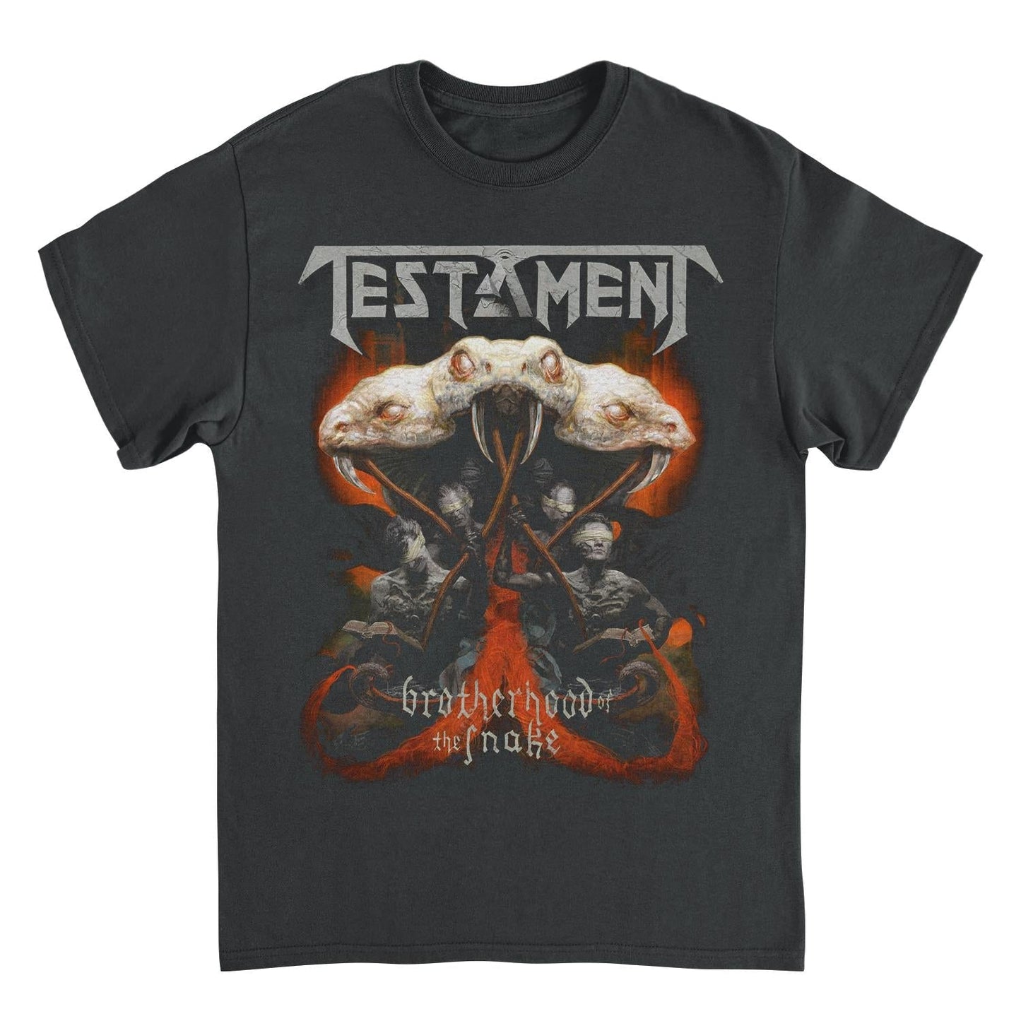 Testament Brotherhood Of The Snake Mens T Shirt Black Officially Licensed