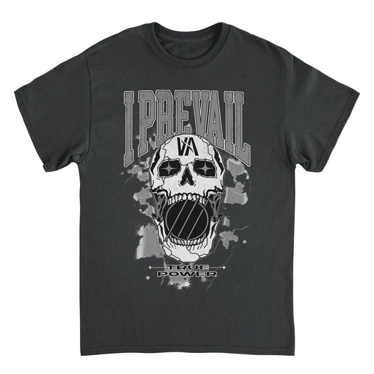 I Prevail True Power Skull Mens T Shirt Black Officially Licensed