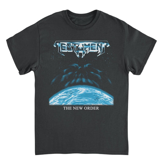 Testament the New Order Artwork Mens T Shirt Black Officially Licensed