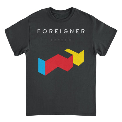 Foreigner Agent Provocateur Album Mens T Shirt Black Officially Licensed