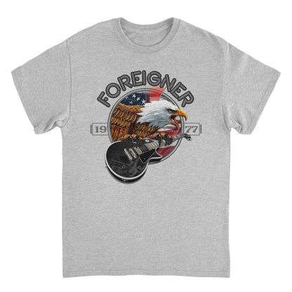 Foreigner Foreigner Eagle 2022 Mens T Shirt Sport Grey