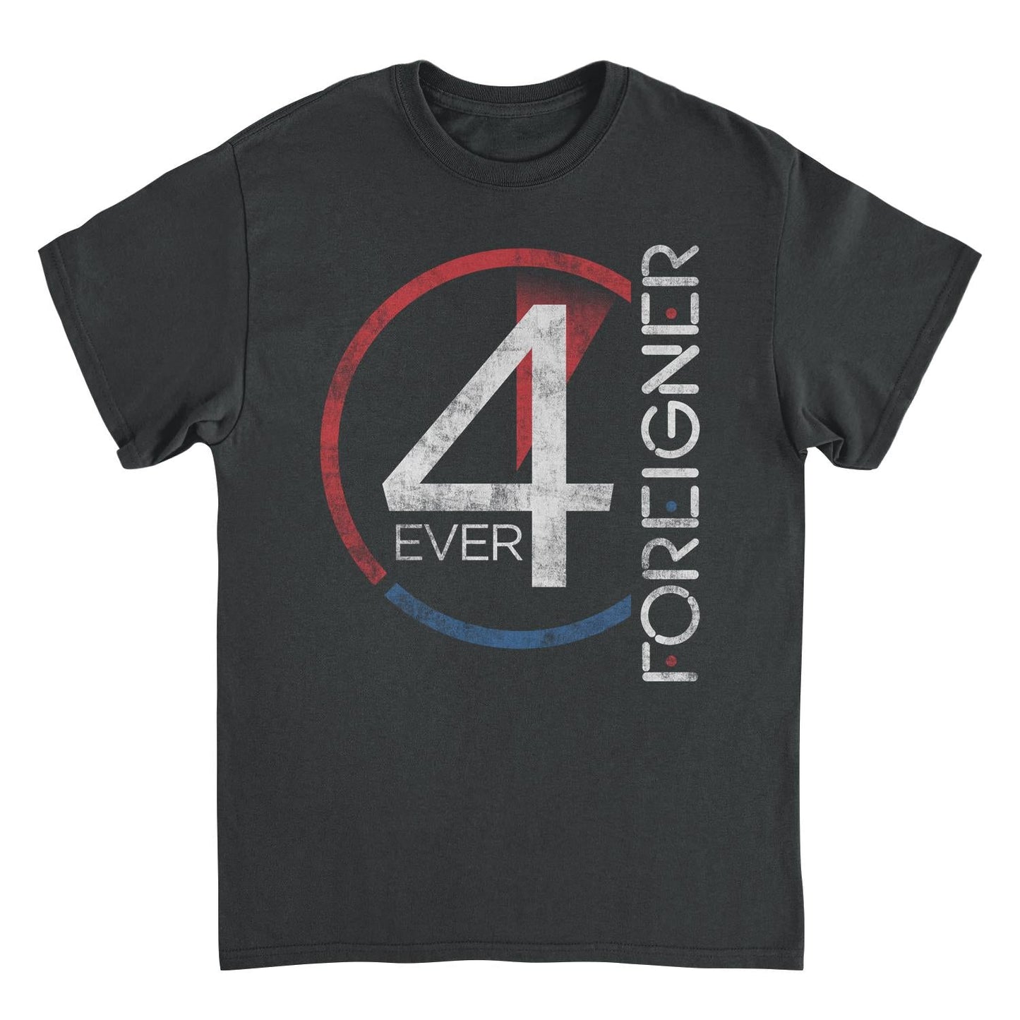Foreigner Foreigner 4 Ever Mens T Shirt Black Officially Licensed