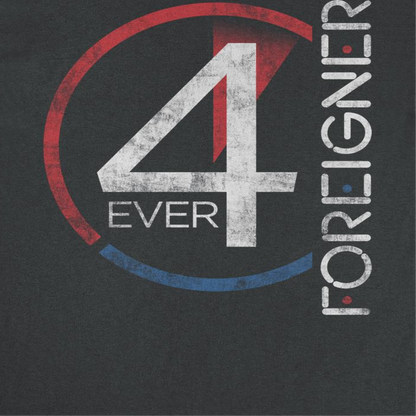 Foreigner Foreigner 4 Ever Mens T Shirt Black