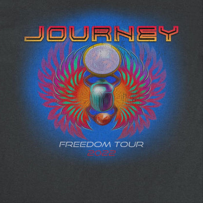 Journey Freedom Tour 2022 Mens T Shirt Black