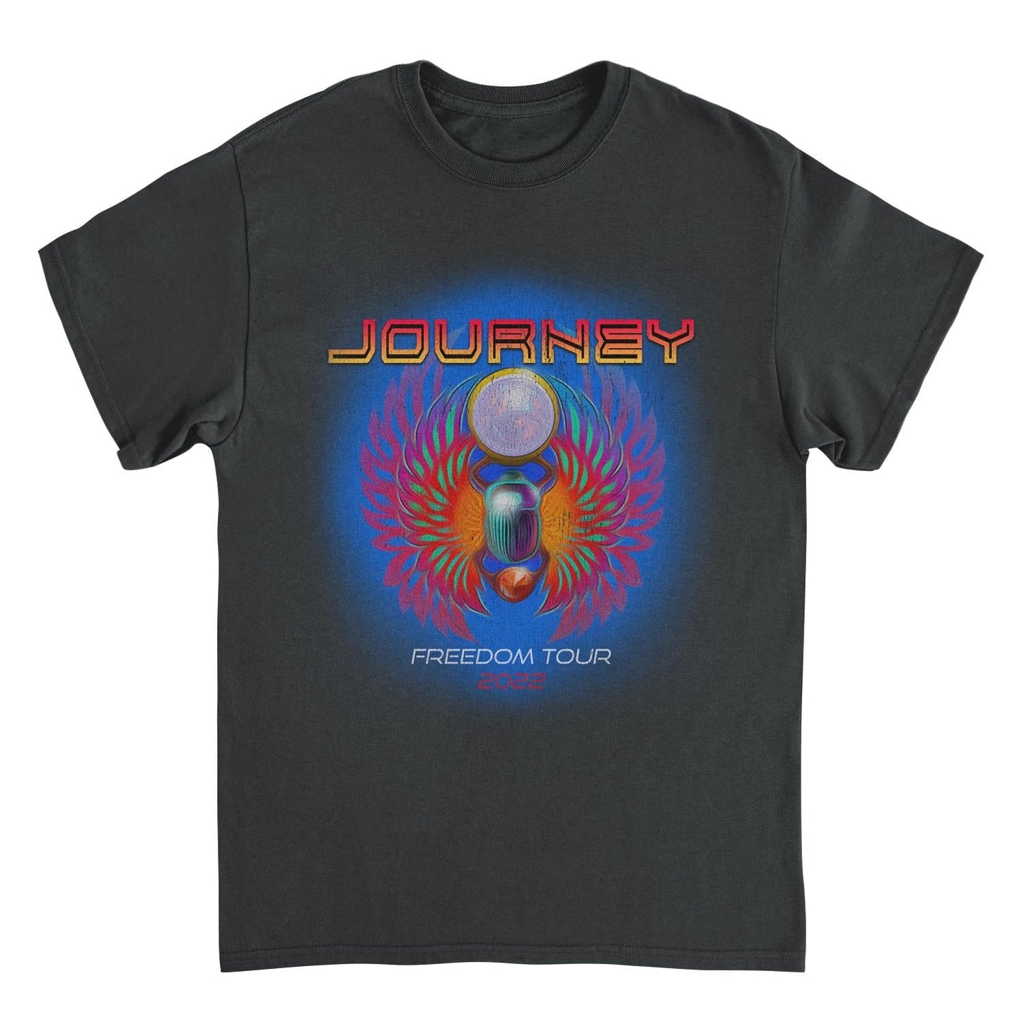 Journey Freedom Tour 2022 Mens T Shirt Black