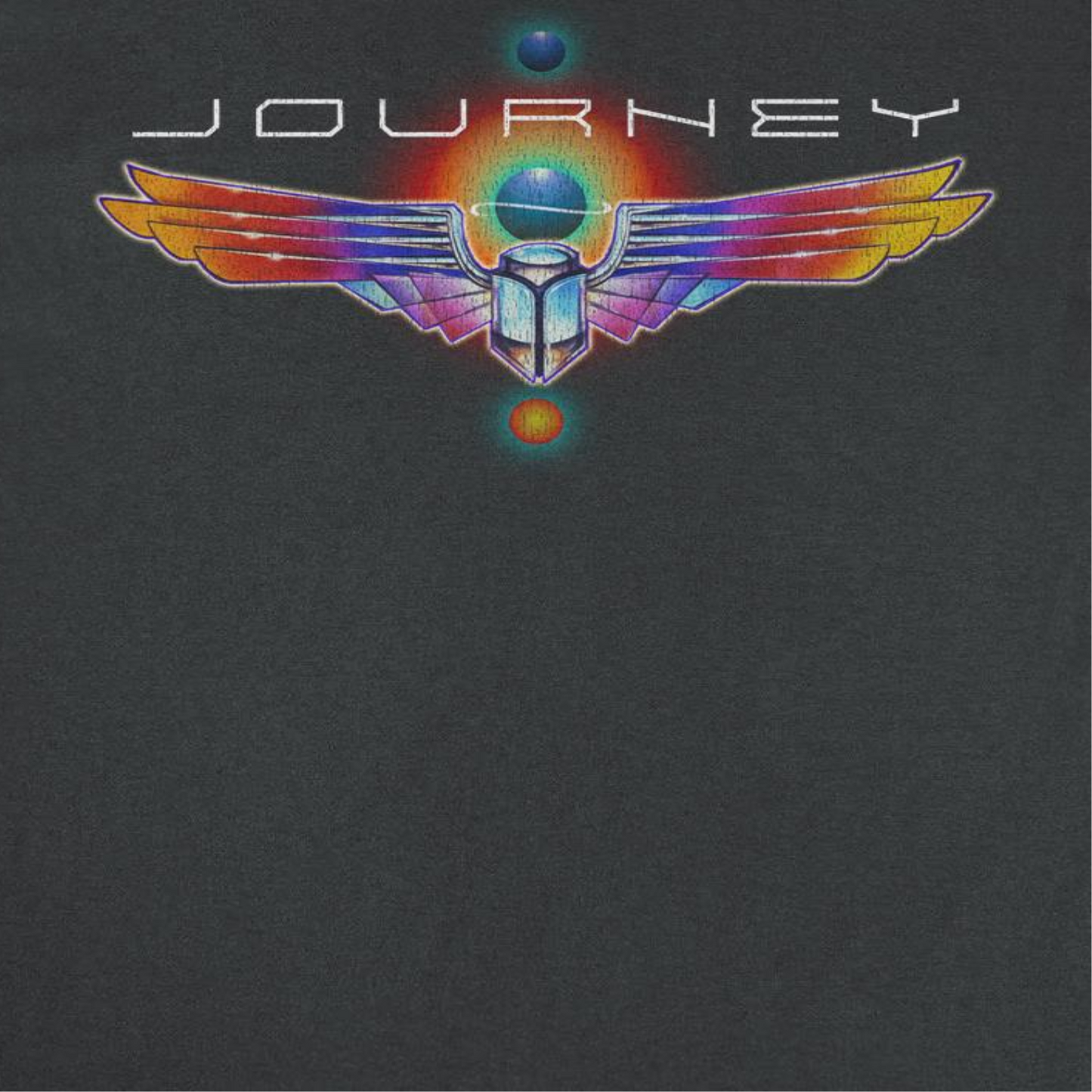 Journey Journey Logo Distress Scarab Mens T Shirt Black