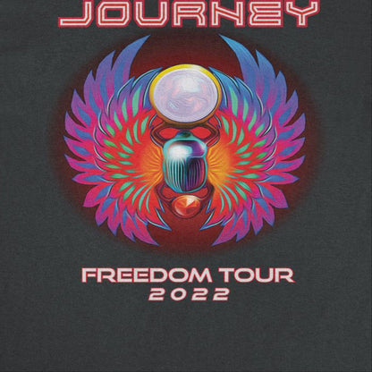 Journey Freedom Tour 2022 Colorful Mens T Shirt Black