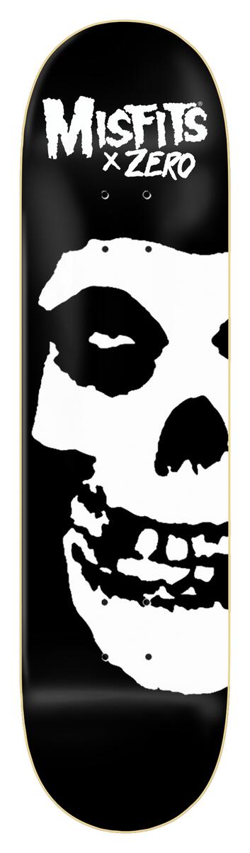 ZERO X MISFITS "BIG FIEND" 9" SKATEBOARD DECK