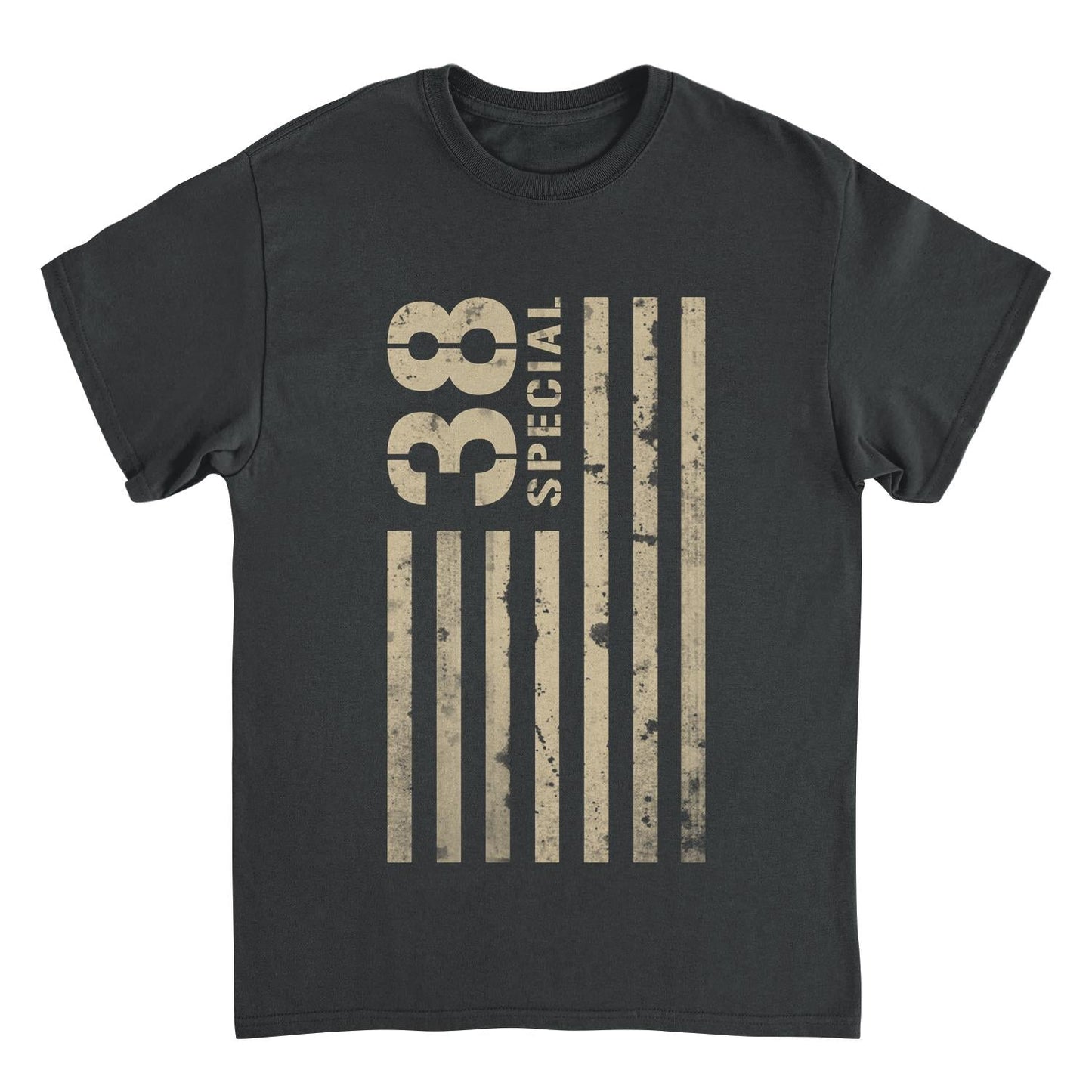 38 Special Vertical Stripes Mens T Shirt Black