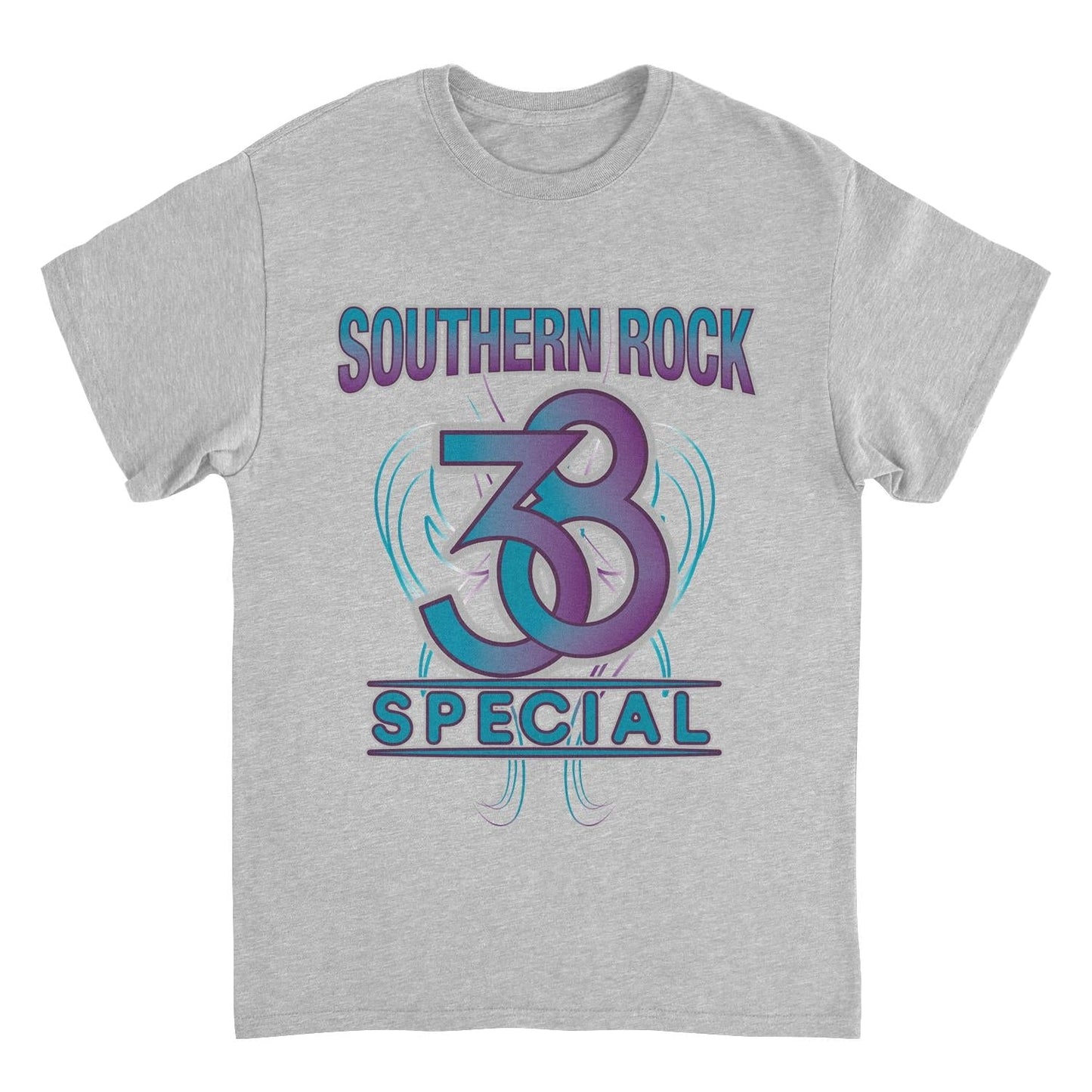 38 Special Southern Rock Special V1 Mens T Shirt Grey