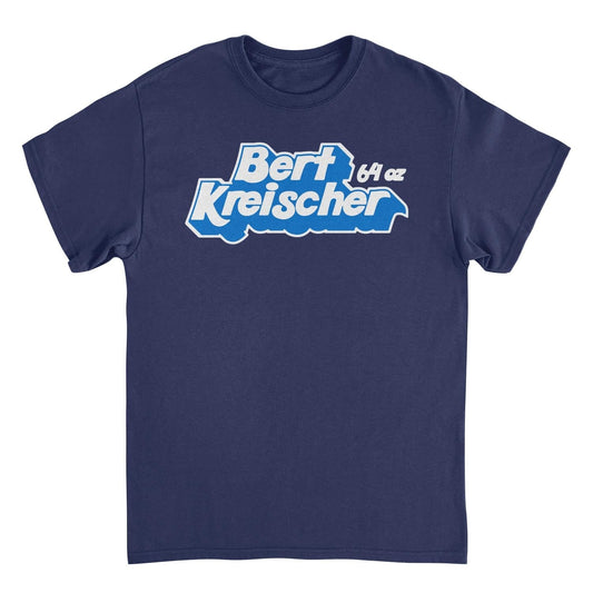 Bert Kreischer 64 oz Mens T Shirt Navy Blue