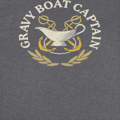 Thanksgiving T-Shirt - Gravy Boat Captain Officially Licensed