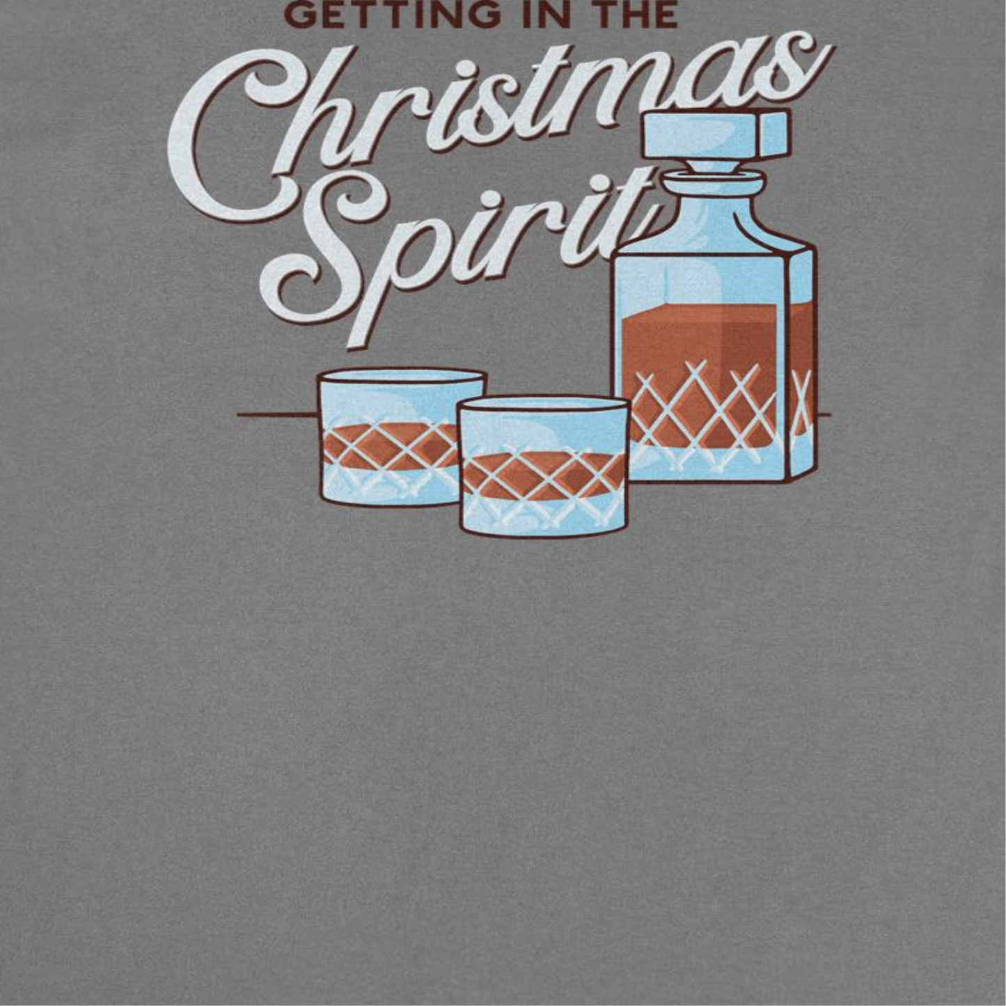 Christmas Spirit Mens Christmas T-Shirt Officially Licensed