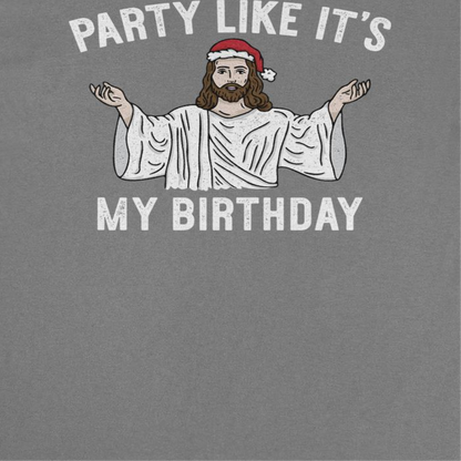 Party Like it's My Birthday Mens Christmas T-Shirt Officially Licensed
