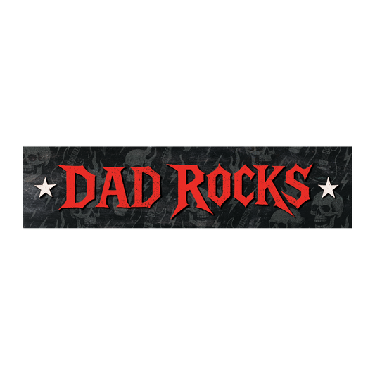 "Dad Rocks" Magnetic Grill Pluginz Keychains