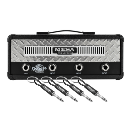 Mesa Boogie Dual Rectifier Chrome Jack Rack® Pluginz Keychains