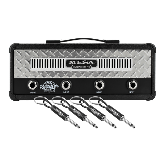 Mesa Boogie Dual Rectifier Chrome Jack Rack® Pluginz Keychains