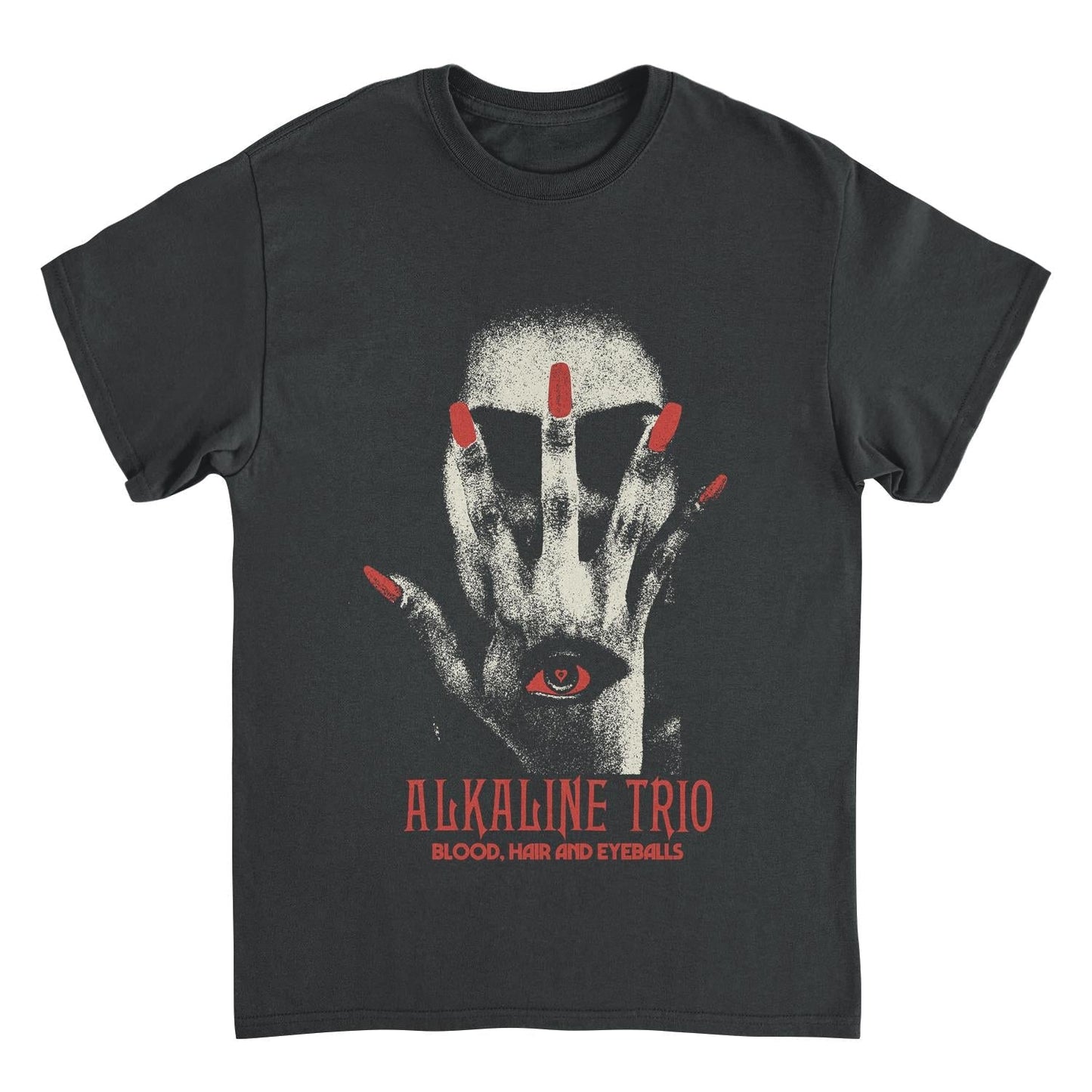 Alkaline Trio BHE 4Hand Mens T Shirt Black Officially Licensed