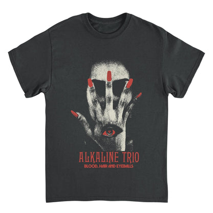 Alkaline Trio BHE 4Hand Mens T Shirt Black Officially Licensed