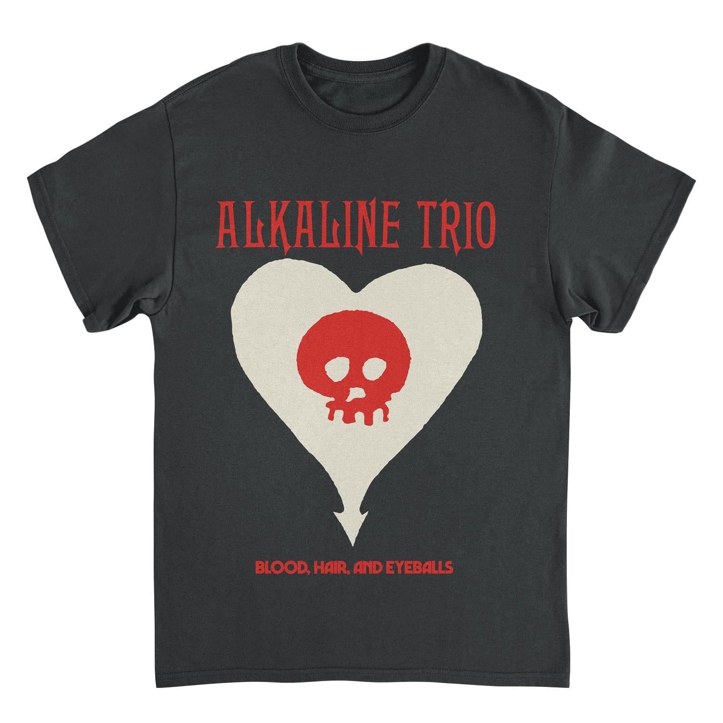Alkaline Trio Heartskull Mens T Shirt Black Officially Licensed