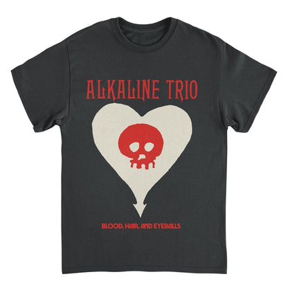 Alkaline Trio Heartskull Mens T Shirt Black Officially Licensed