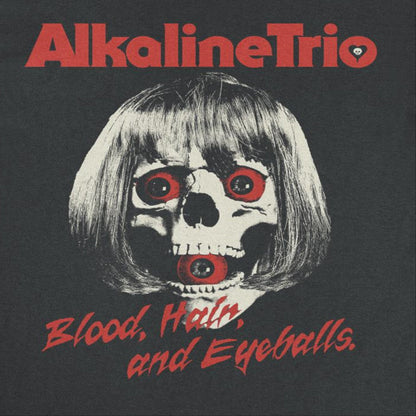 Alkaline Trio Skelly Eyes Mens T Shirt Black Officially Licensed