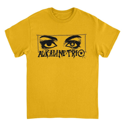 Alkaline Trio Alkaline Stare Mens T Shirt Gold Officially Licensed