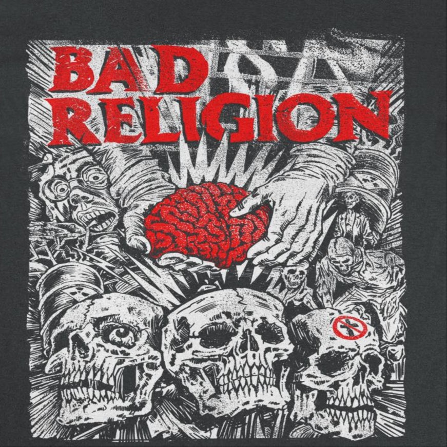 Bad Religion Brain Surgery Mens T Shirt Black Officially Licensed