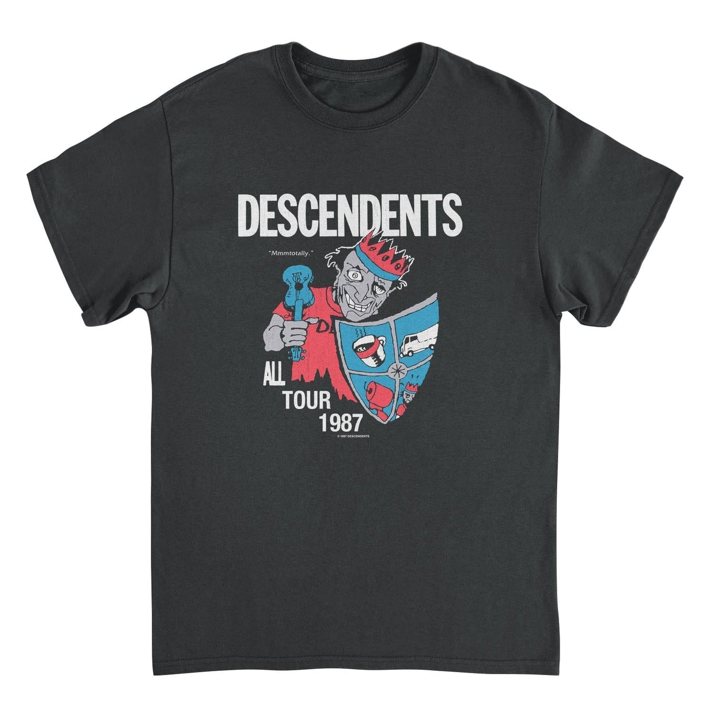 Descendents All Tour 87 Mens T Shirt Black Officially Licensed
