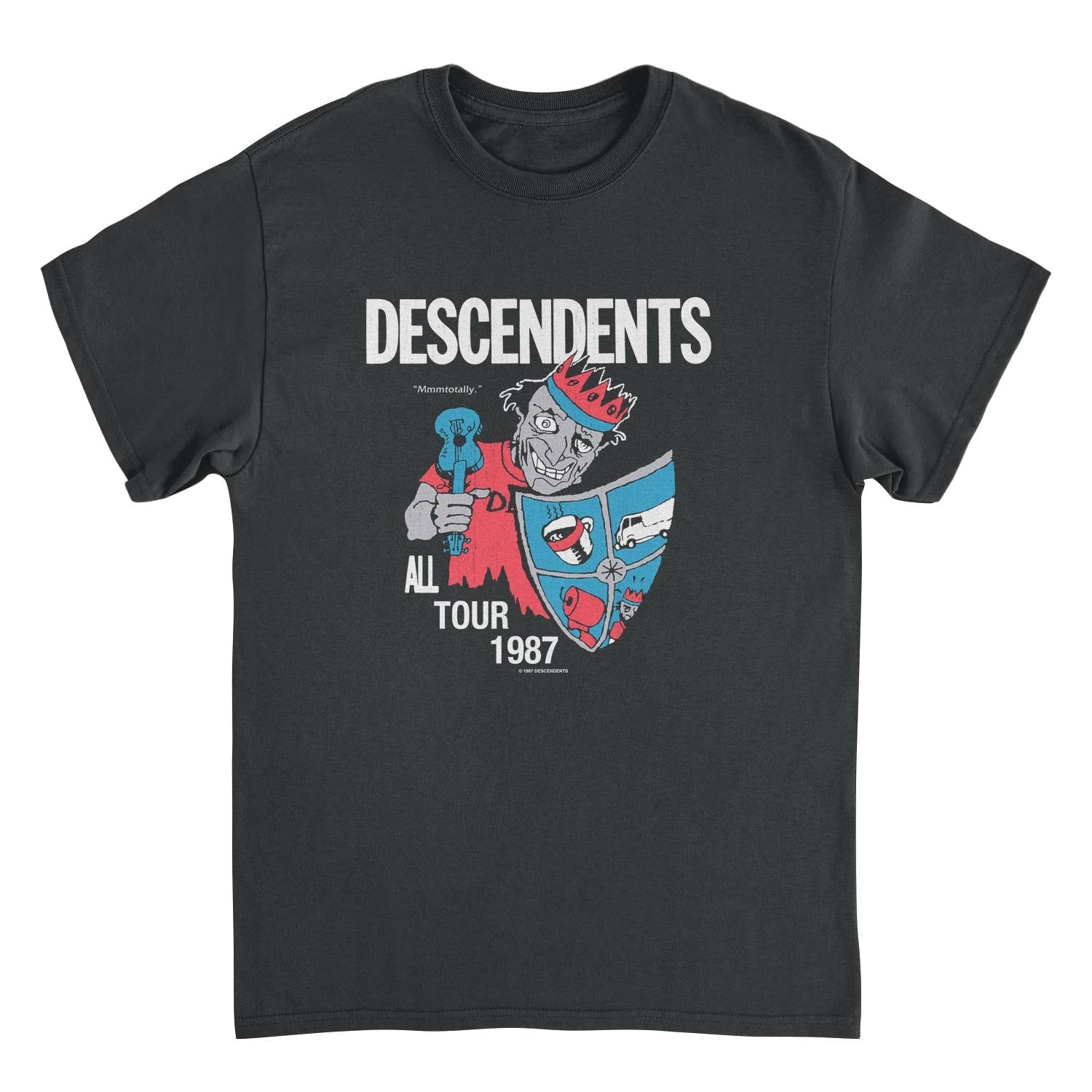 Descendents All Tour 87 Mens T Shirt Black Officially Licensed