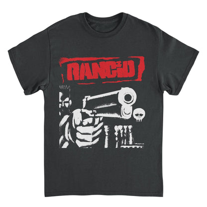 Rancid Ran1 Big Gun Mens T Shirt Black Officially Licensed