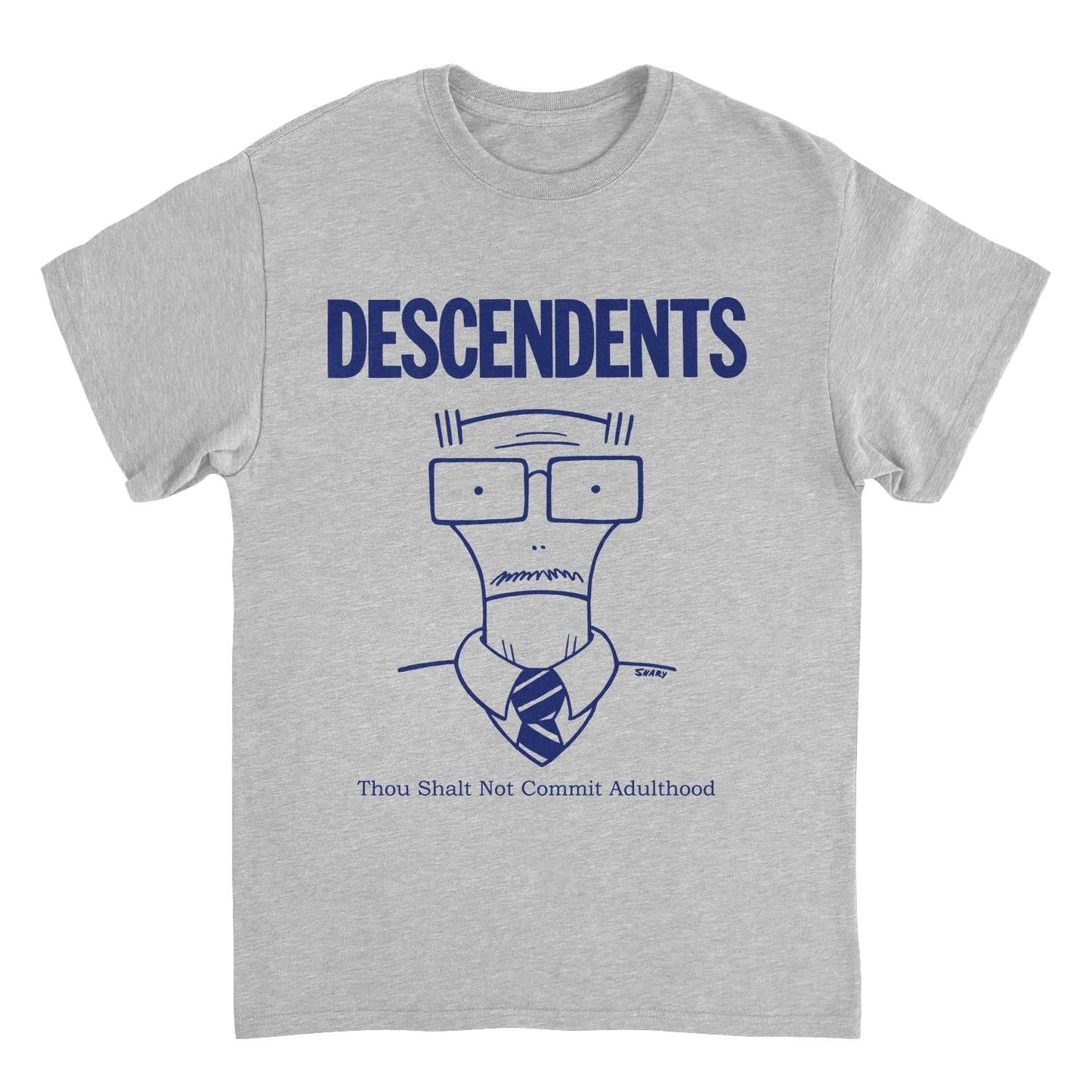 Descendents Commit Adulthood Mens T Shirt Sport Grey Officially Licensed