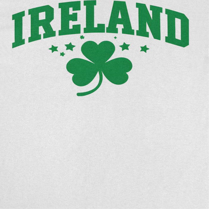 St. Patricks Day Ireland Clover Text T-Shirt Officially Licensed