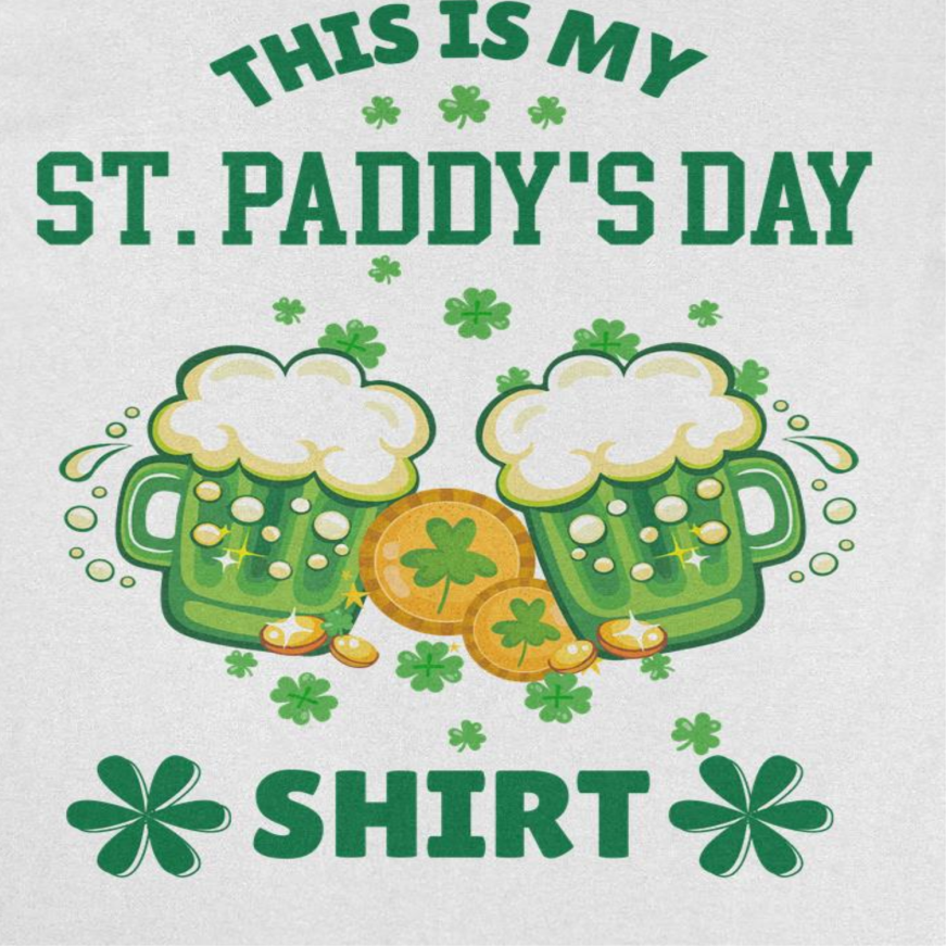 St. Patricks Day this is my Drinking Shirt T-Shirt Officially Licensed