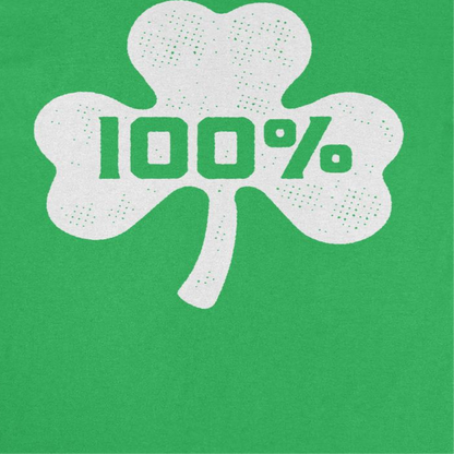 St. Patricks Day 100 Percent Irish T-Shirt Officially Licensed